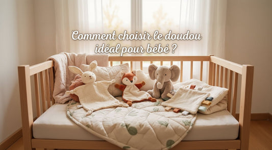 Guide pour choisir le doudou idéal pour un bébé - Alan Eveil