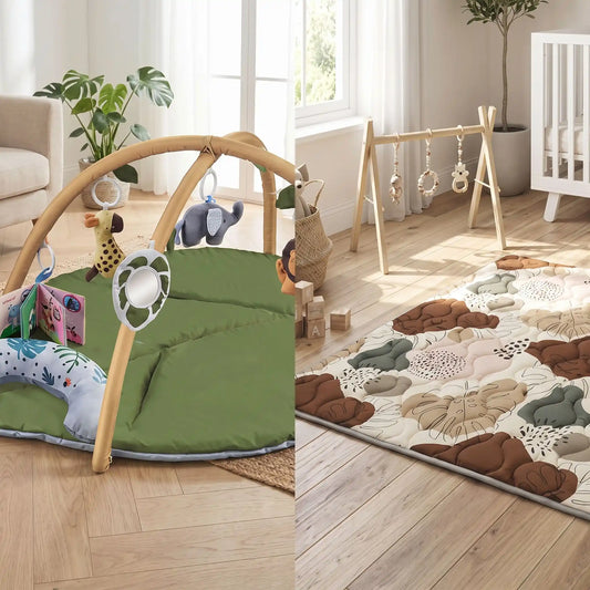 Tapis d'éveil ou tapis de motricité : quelles différences pour son développement ?