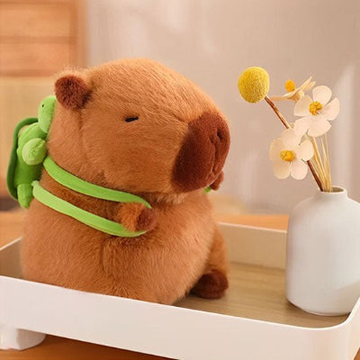 Capybara peluche et des fleurs | Alan Eveil™