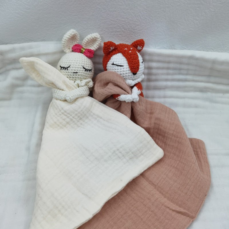 DOUDOU BEBE lapin et renard