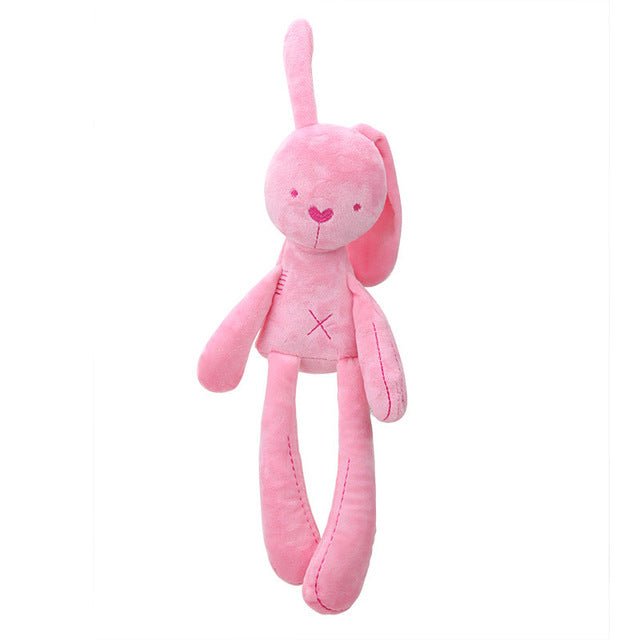 Peluche lapin rose variant1