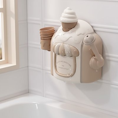Distributeur de mousse pour moments aquatiques joyeux et créatifs