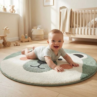 Tapis De Motricite Bébé - Éveil & Design Scandinave