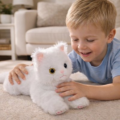 Peluche Chat - Le Félin Réaliste et Réconfortant