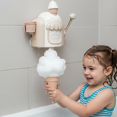 Machine à mousse créative pour moments ludiques dans l'eau