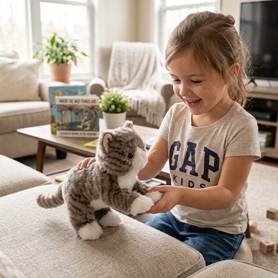 Peluche Chat - Le Félin Réaliste et Réconfortant