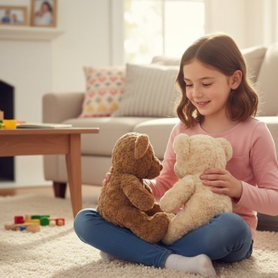 Ours en Peluche - Autonomie Affective et Objet Transitionnel Rassurant