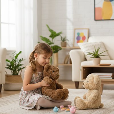Ours en Peluche - Autonomie Affective et Objet Transitionnel Rassurant