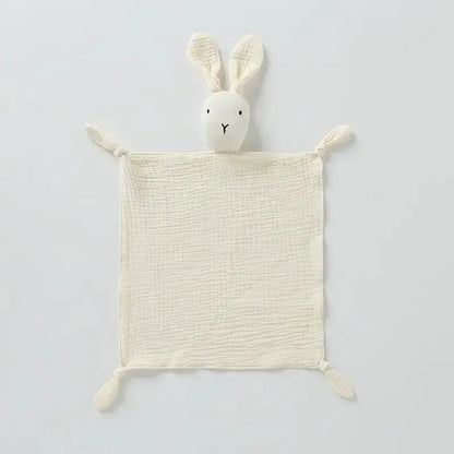 Caractéristiques du compagnon lapin d'éveil, doudou en lange