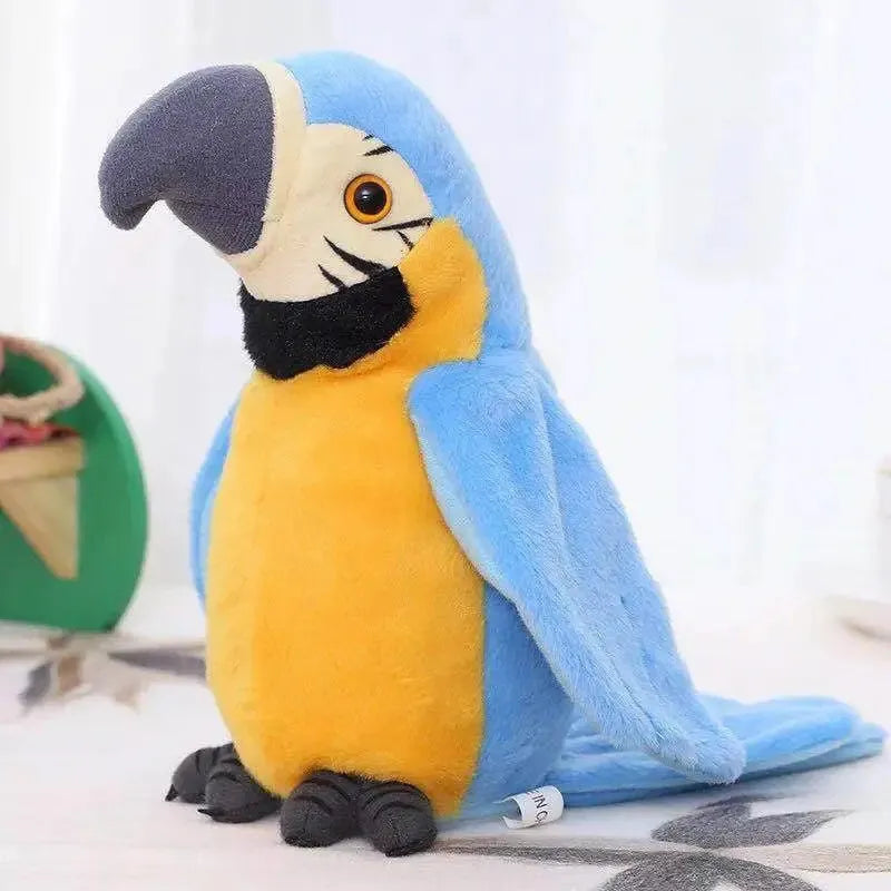 Caractéristiques du compagnon perroquet naissance, peluche interactive