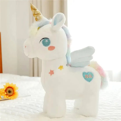 Caractéristiques de la peluche licorne