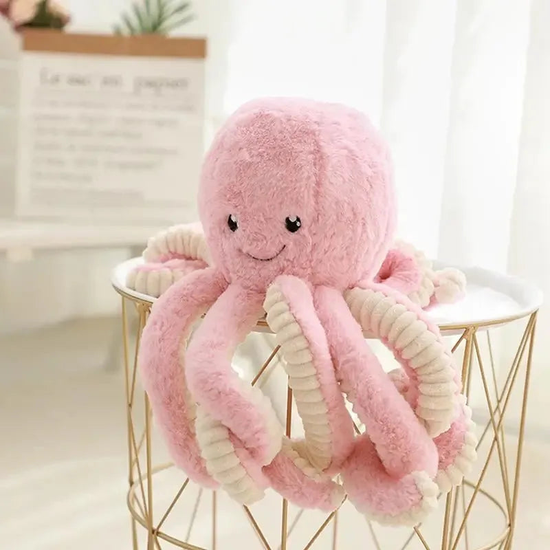 Caractéristiques de la peluche pieuvre
