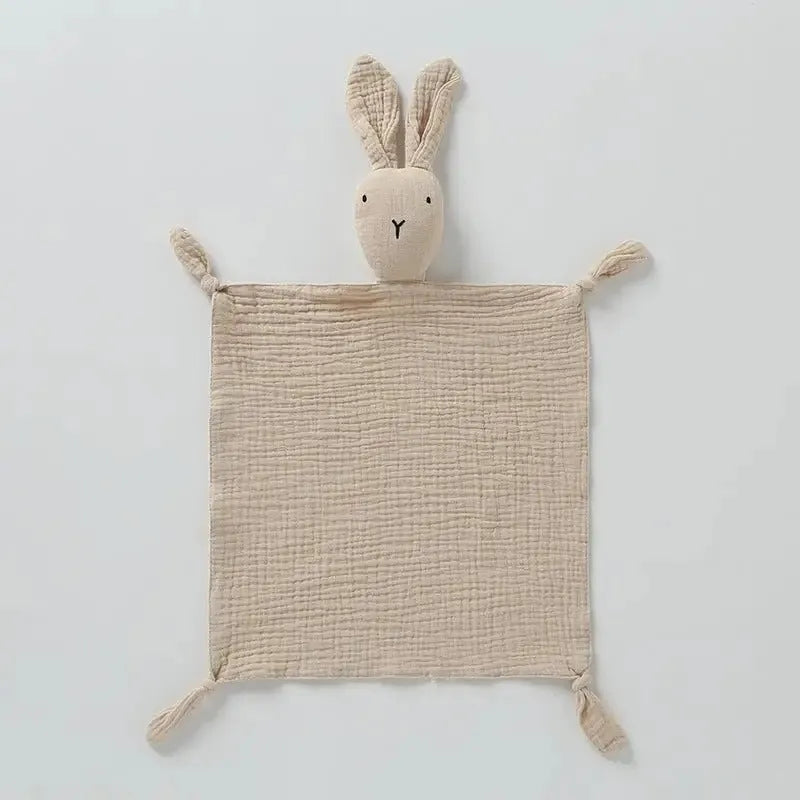 Conception du doudou d'éveil lapin, doudou en lange