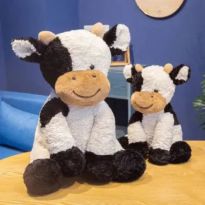 Peluches bovines câlines pour moments de tendresse enfantine
