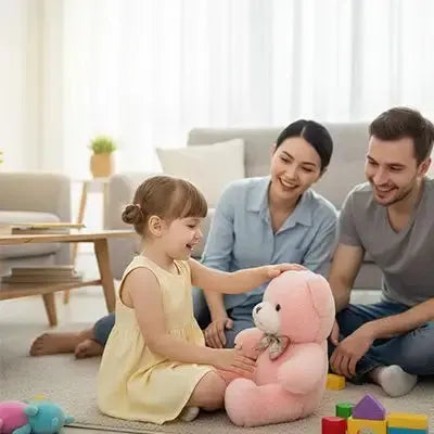 Détails de conception de la peluche ours réaliste