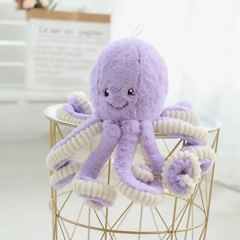 Détails de conception de la peluche pieuvre