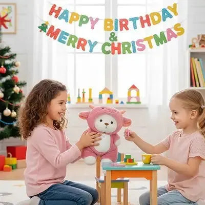 Détails des finitions de la grande peluche ours