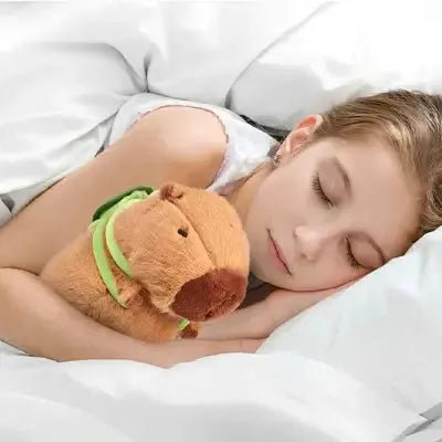 Détails des finitions de la peluche d'éveil tortue