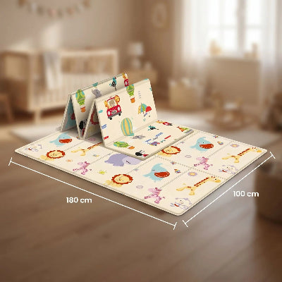 les dimensions du tapis de motricité pour bébé