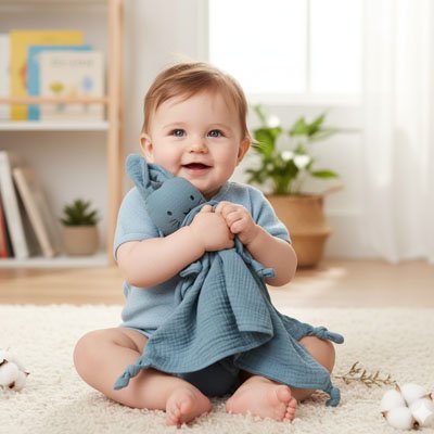 Doudou lapin | Ultra - doux - Bulle d'enfant