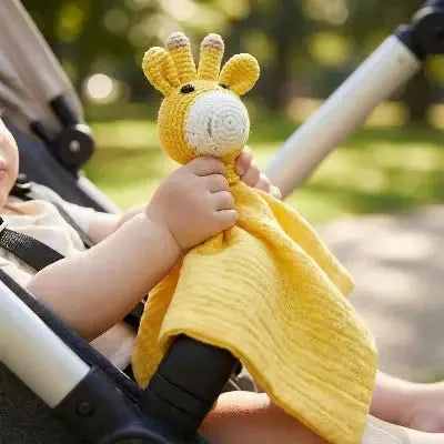 Finitions du doudou d'éveil animal