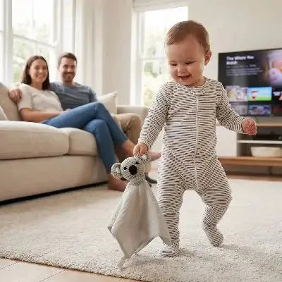 Finitions du doudou d'éveil koala