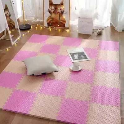 Finitions du tapis en mousse bébé