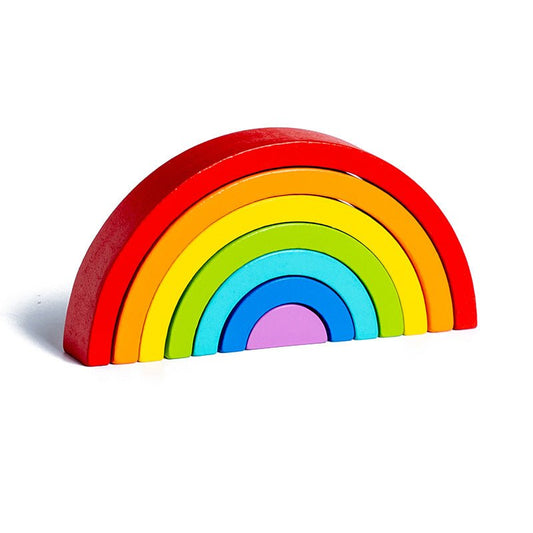 Jouet en Bois - RainbowBridge™ - Arc - En - Ciel - Bulle d'enfant