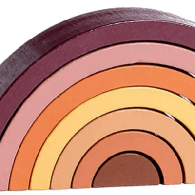 Jouet en Bois - RainbowBridge™ - Marron - Bulle d'enfant