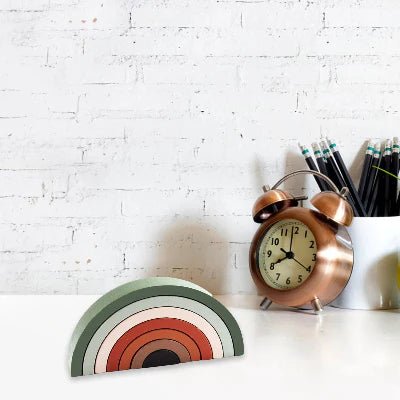 Jouet en Bois - RainbowBridge™ - Vert Marron - Bulle d'enfant