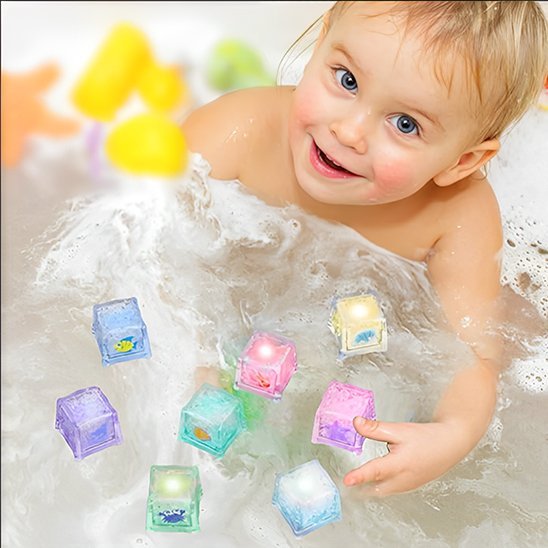 jouets bébé pour le bain lightbathtoys dans l'eau