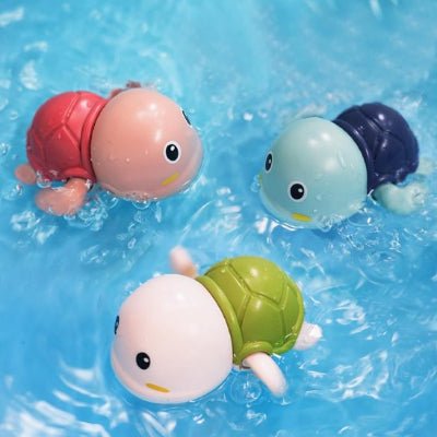 Jouets de bain bebe trois variants de couleurs