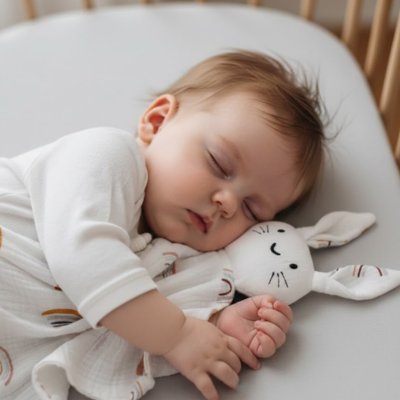 la doudou naissance bébé apaise nourrisson pendant la sieste