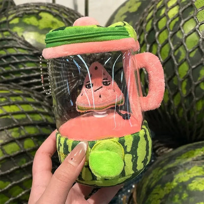 Peluche animal douce interactive en vue sous un autre angle