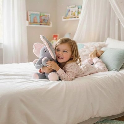 Peluche interactive | ÉveilSensoriel™ - Bulle d'enfant