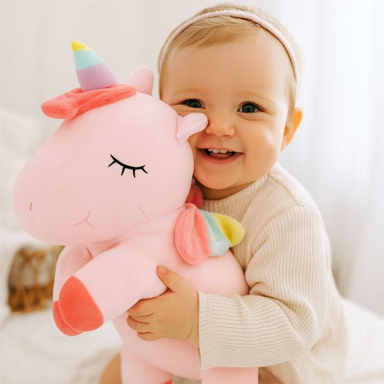 Peluche Licorne | RoyaumeEnchanté™ - Bulle d'enfant