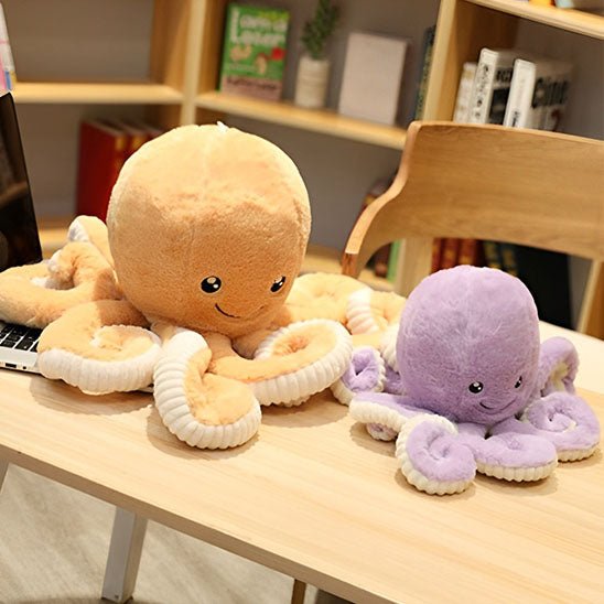 Peluche Pieuvre | EmotiPoulpe™ - Bulle d'enfant