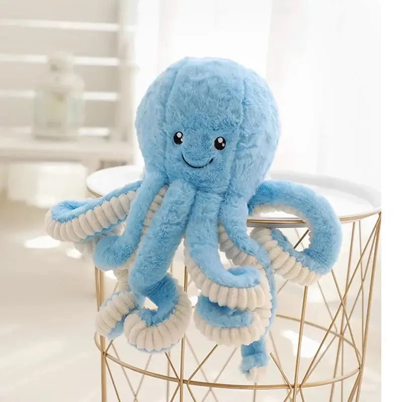 Peluche Pieuvre vue sous un autre angle