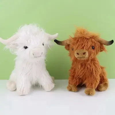 peluche vache douce et réaliste pour enfants