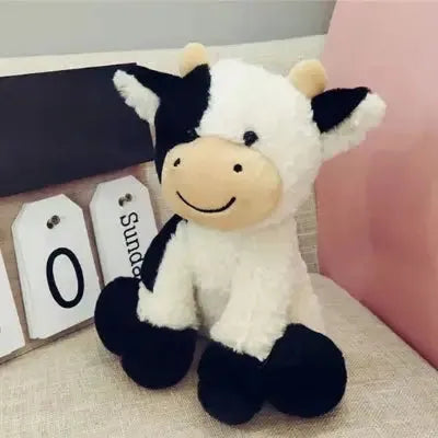 peluche vache douce et mignonne pour enfants adorables