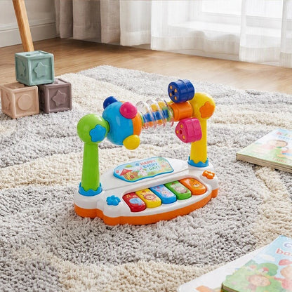 piano musical pour bébé multifonction sur tapis