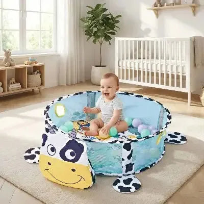Tapis d'activités bébé, Espace de jeu en situation