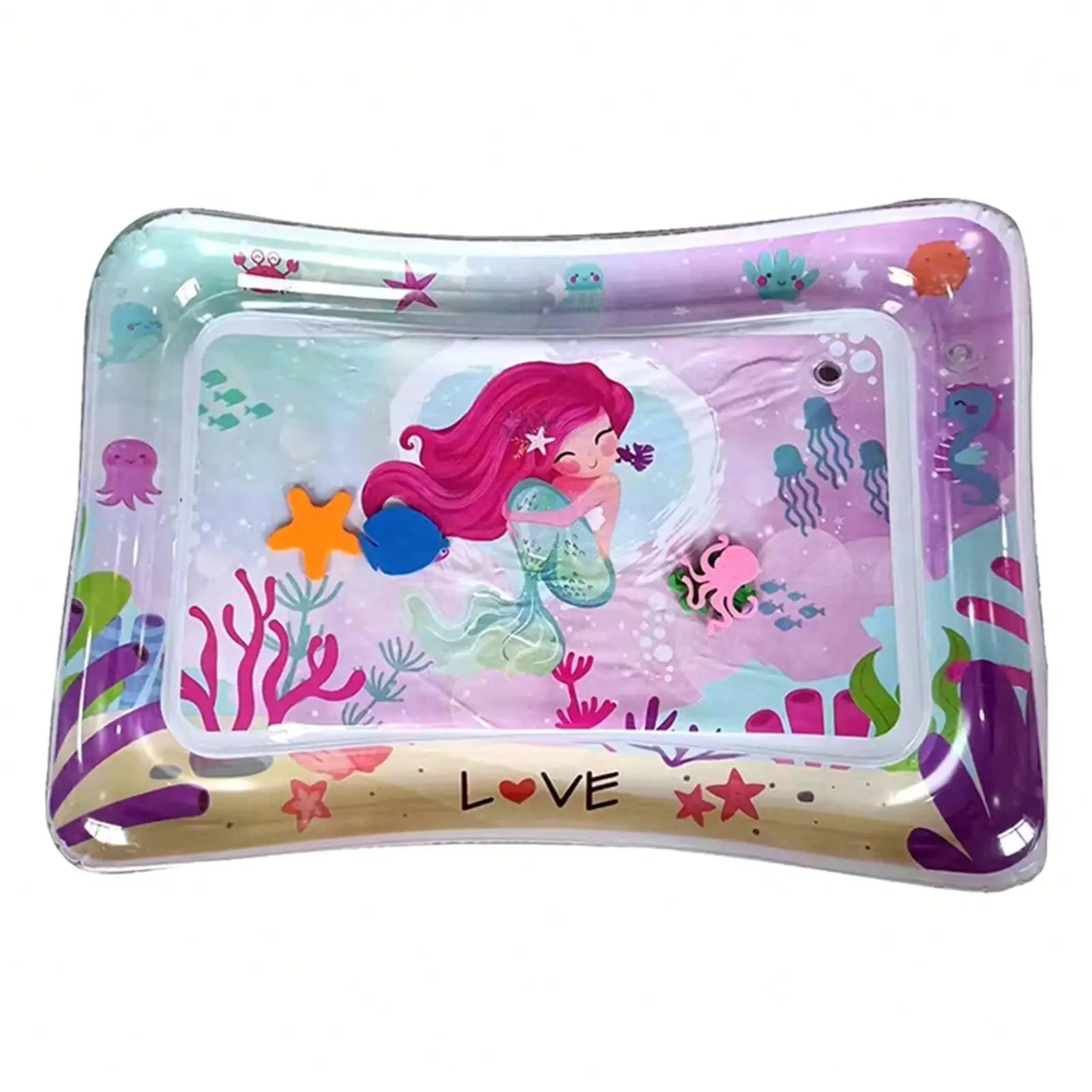 Tapis d'activités bébé, Gonflable Sirène