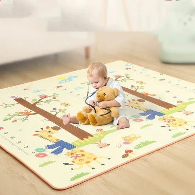 tapis de motricité bébé et ourson