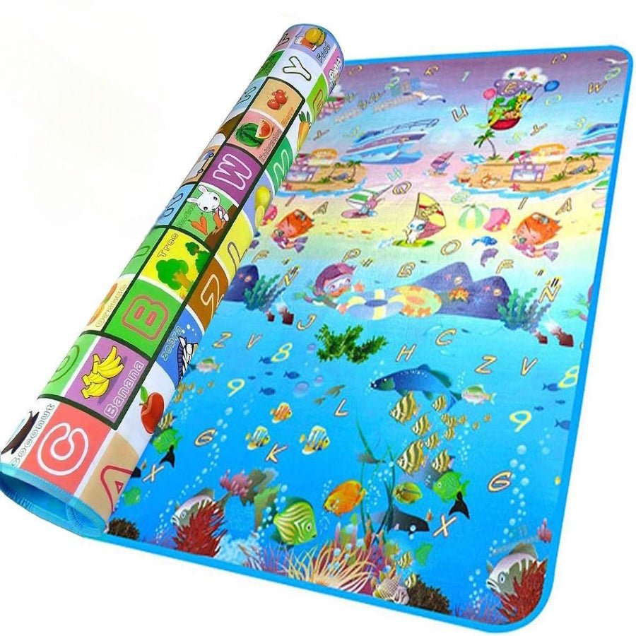 tapis de motricité océan enroulé