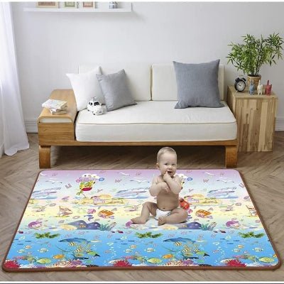 tapis de motricité océan garçon salon