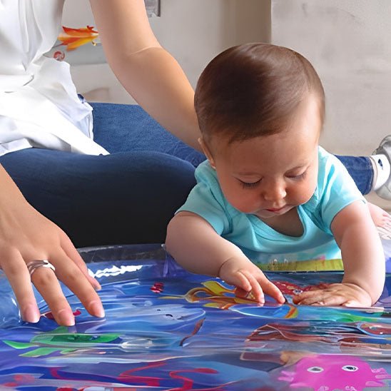 Tapis d'eau bébé - AQUATAPIS™ - Dauphin - Bulle d'enfant