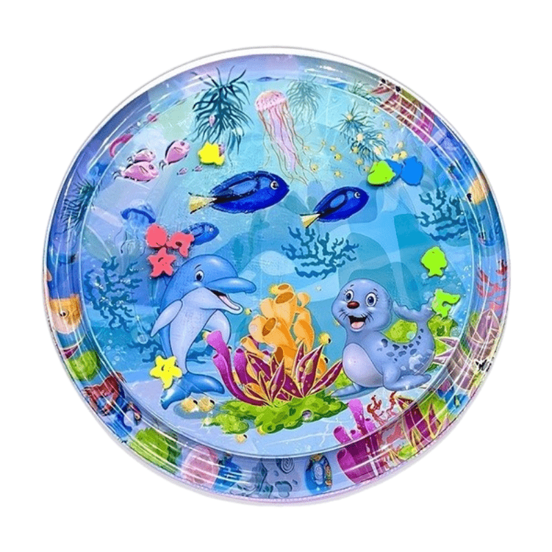 Tapis d'eau bébé - AQUATAPIS™ - Dauphin - Bulle d'enfant