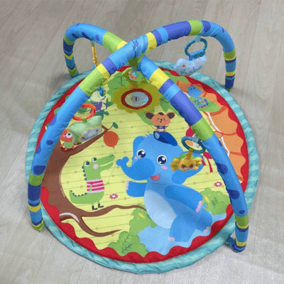 Tapis d'Éveil - BabyGymPlayMat™ - Éléphant - Bulle d'enfant
