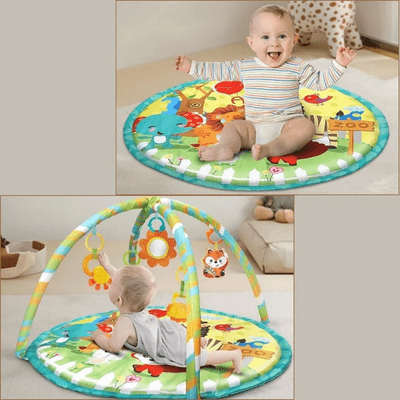 Tapis d'Éveil - BabyGymPlayMat™ - Zoo - Bulle d'enfant